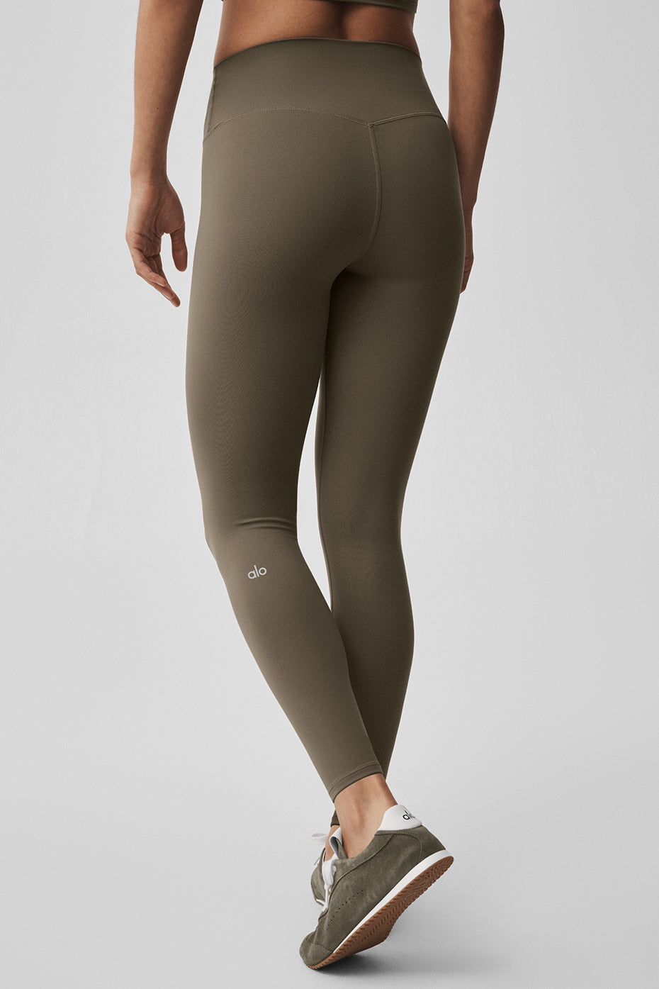 ALO Softsculpt High-Waist 7/8 Legging - Olive Tree--3
