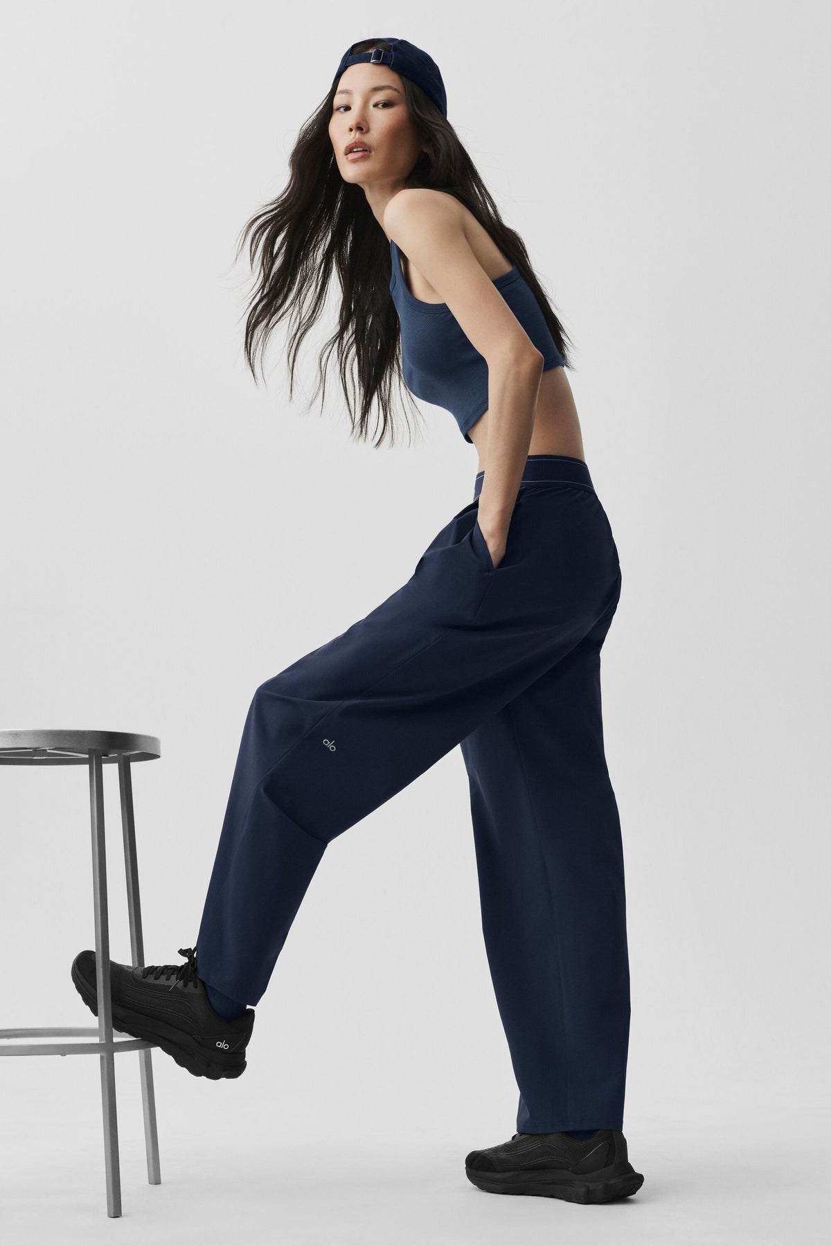 Suit Up Trouser (Short) - Navy--4