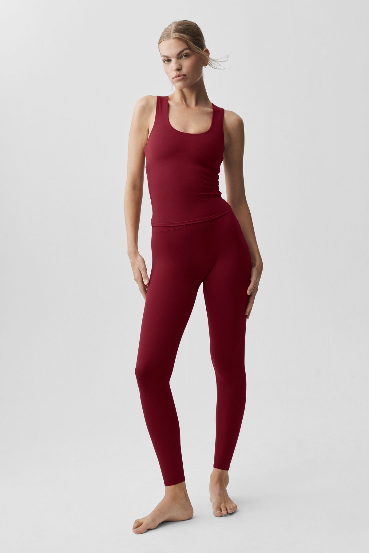ALO Softsculpt Define Legging - Summer Romance Red--3