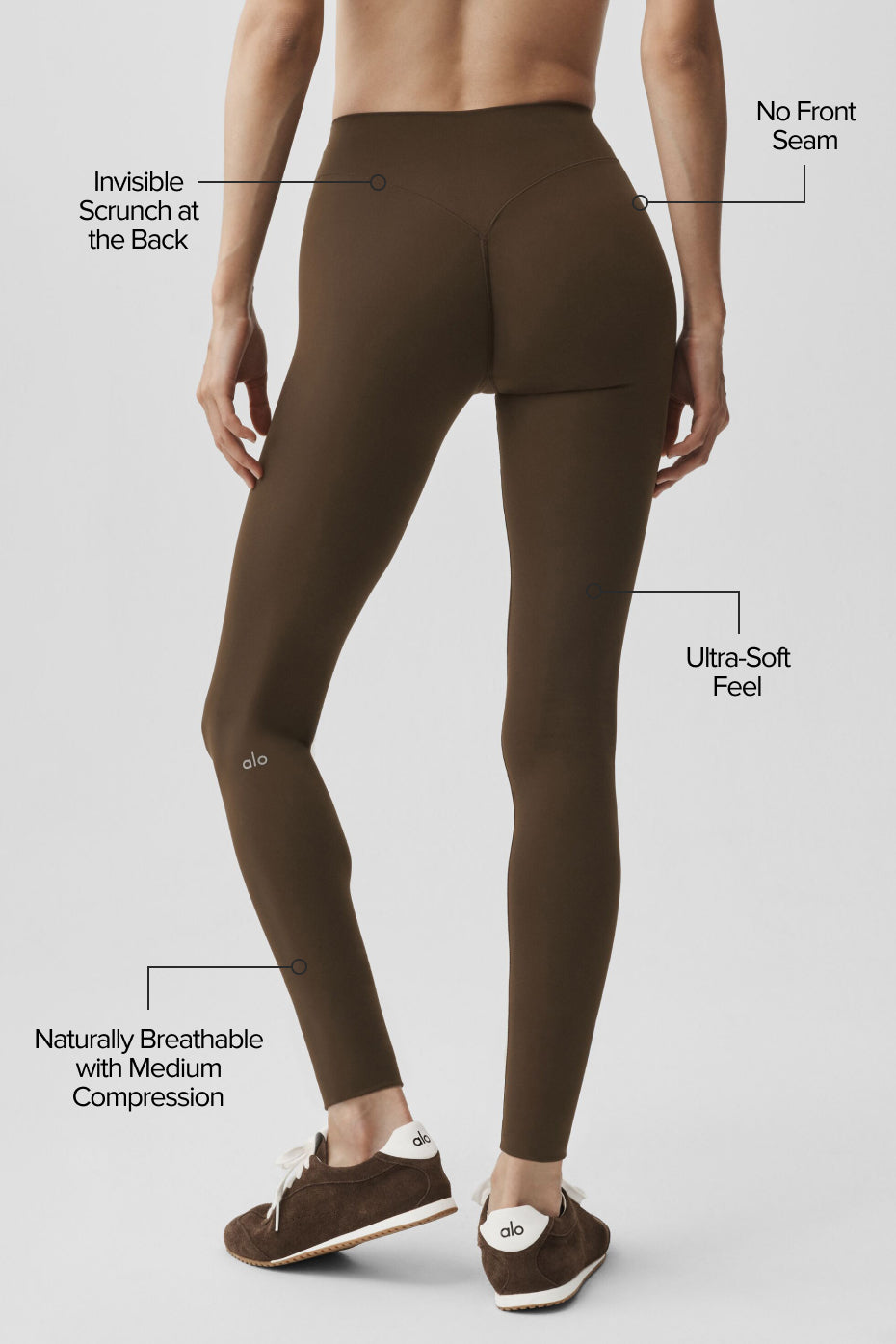 ALO Softsculpt 7/8 Define Legging - Espresso--1