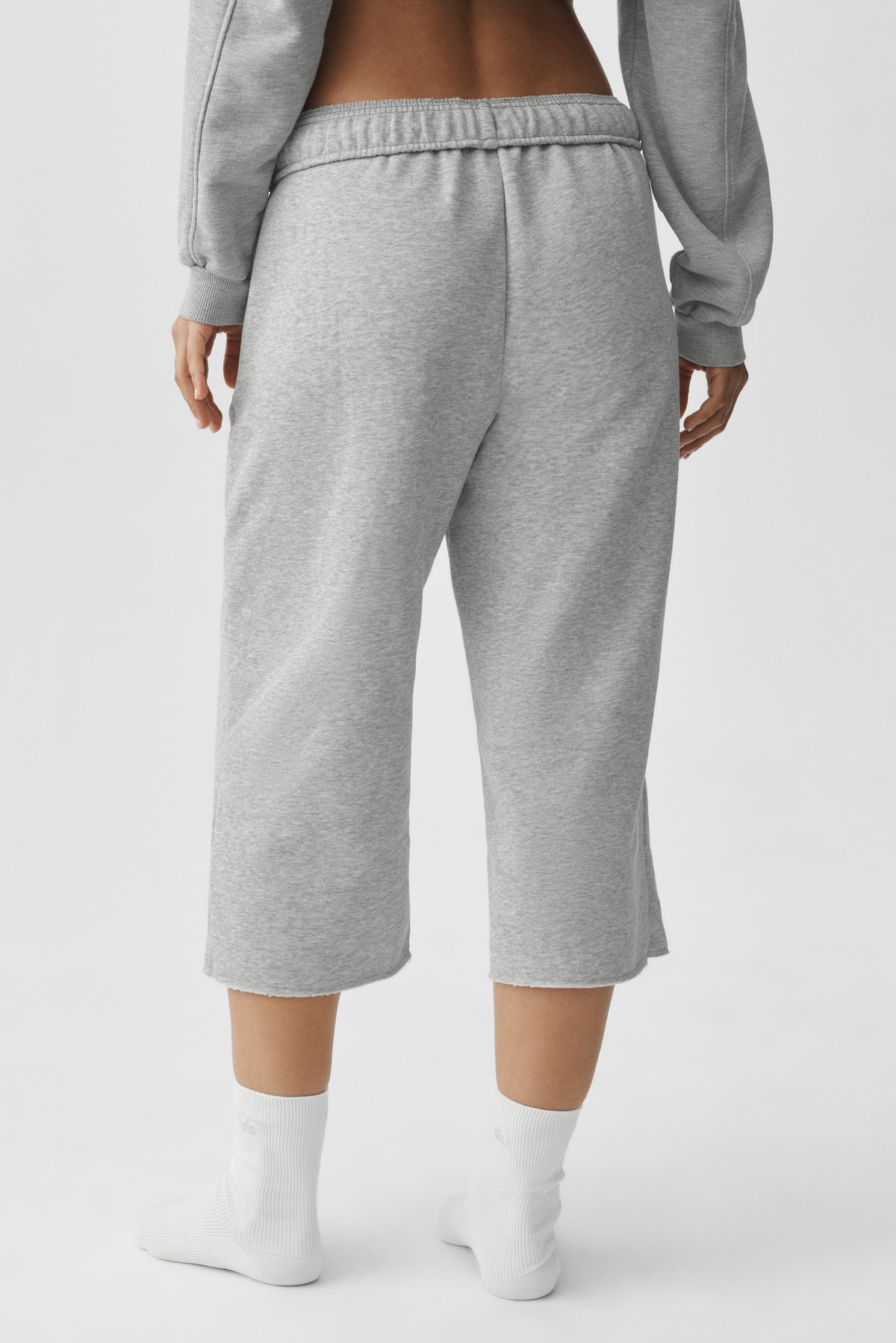 Accolade Cutoff Sweatpant - Athletic Heather Grey--1