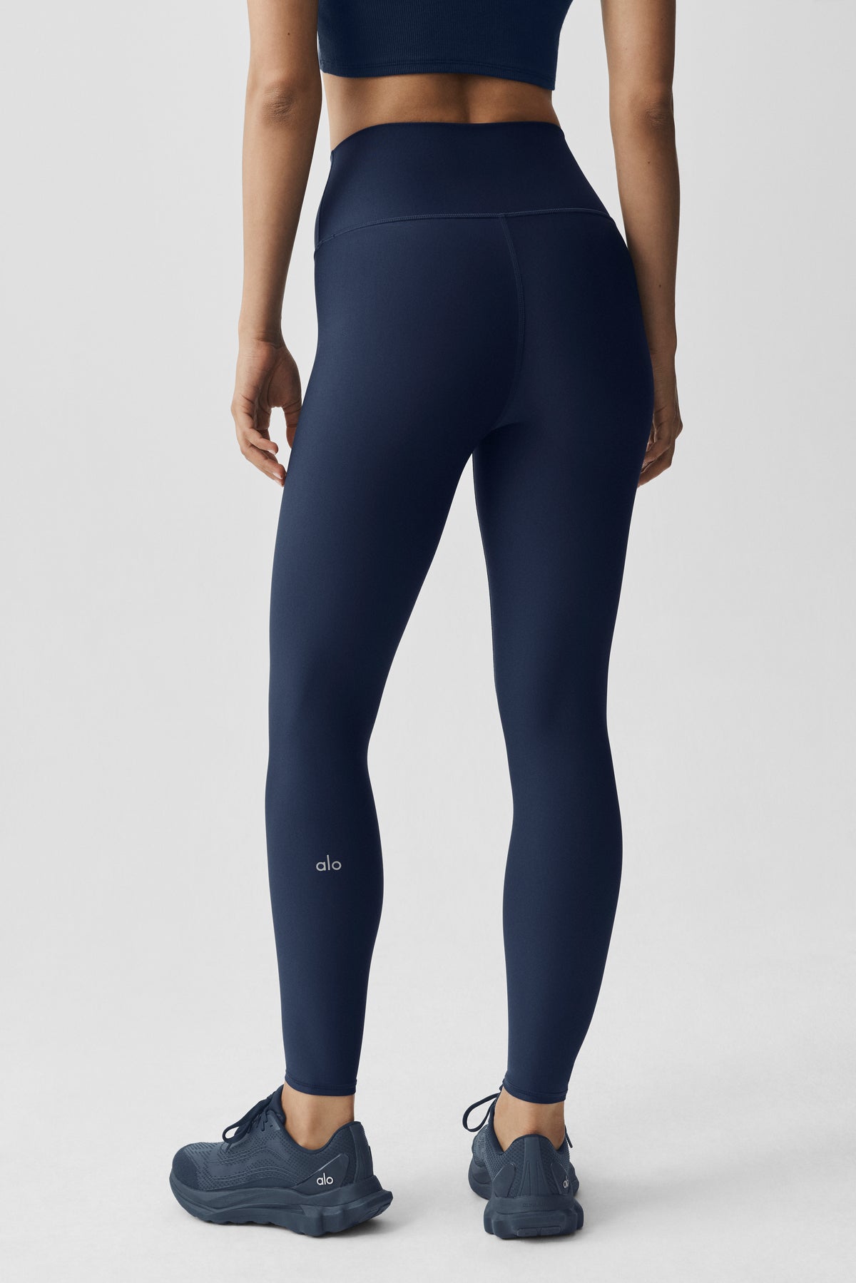 High-Waist Airlift Legging - Navy--1