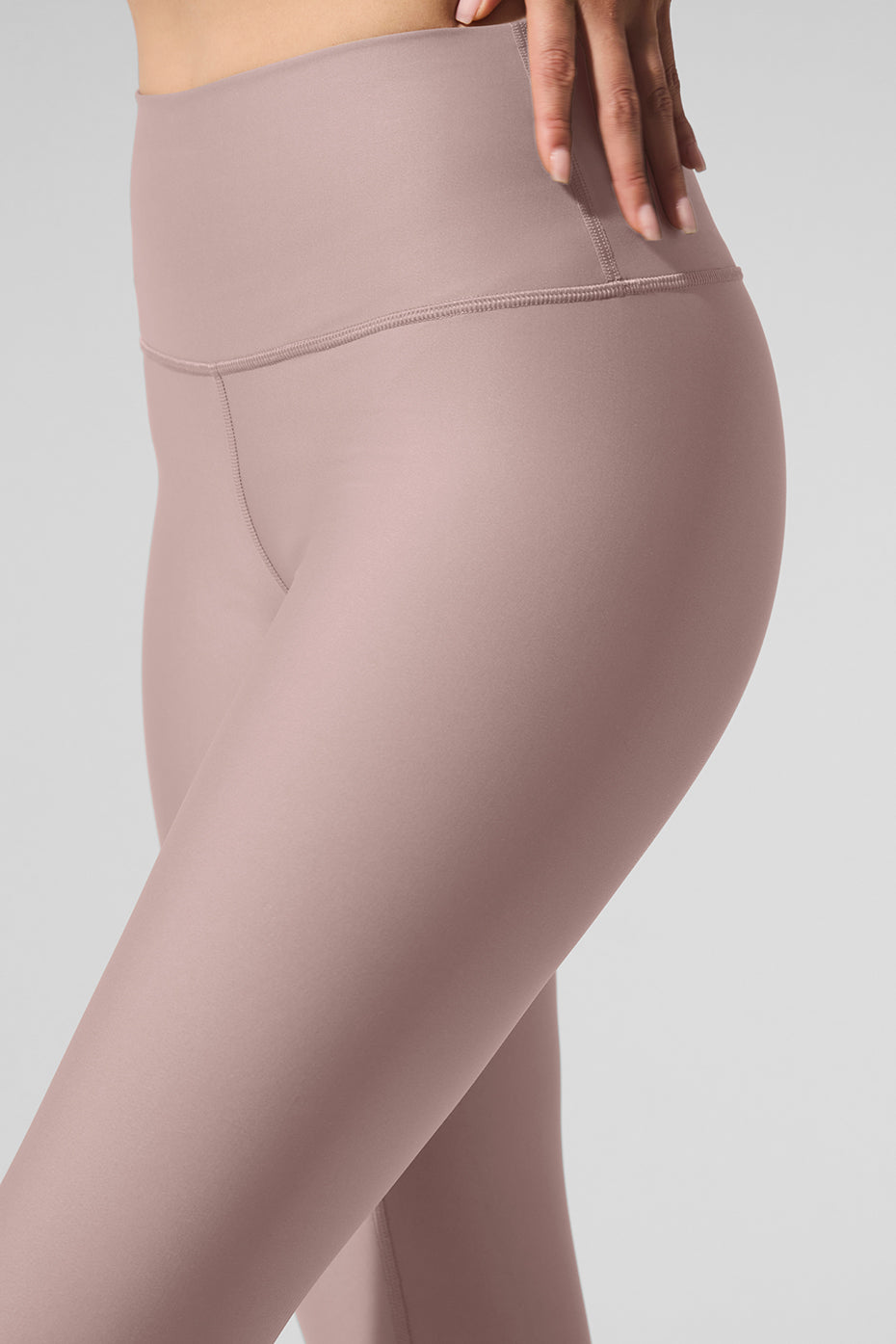 High-Waist Airlift Legging - Taupe--1