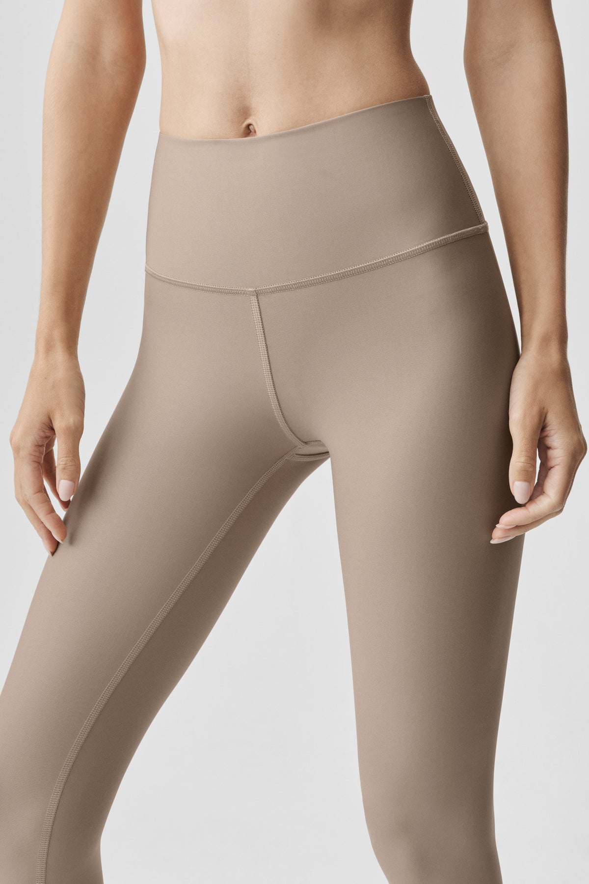 High-Waist Airlift Legging - Gravel--3