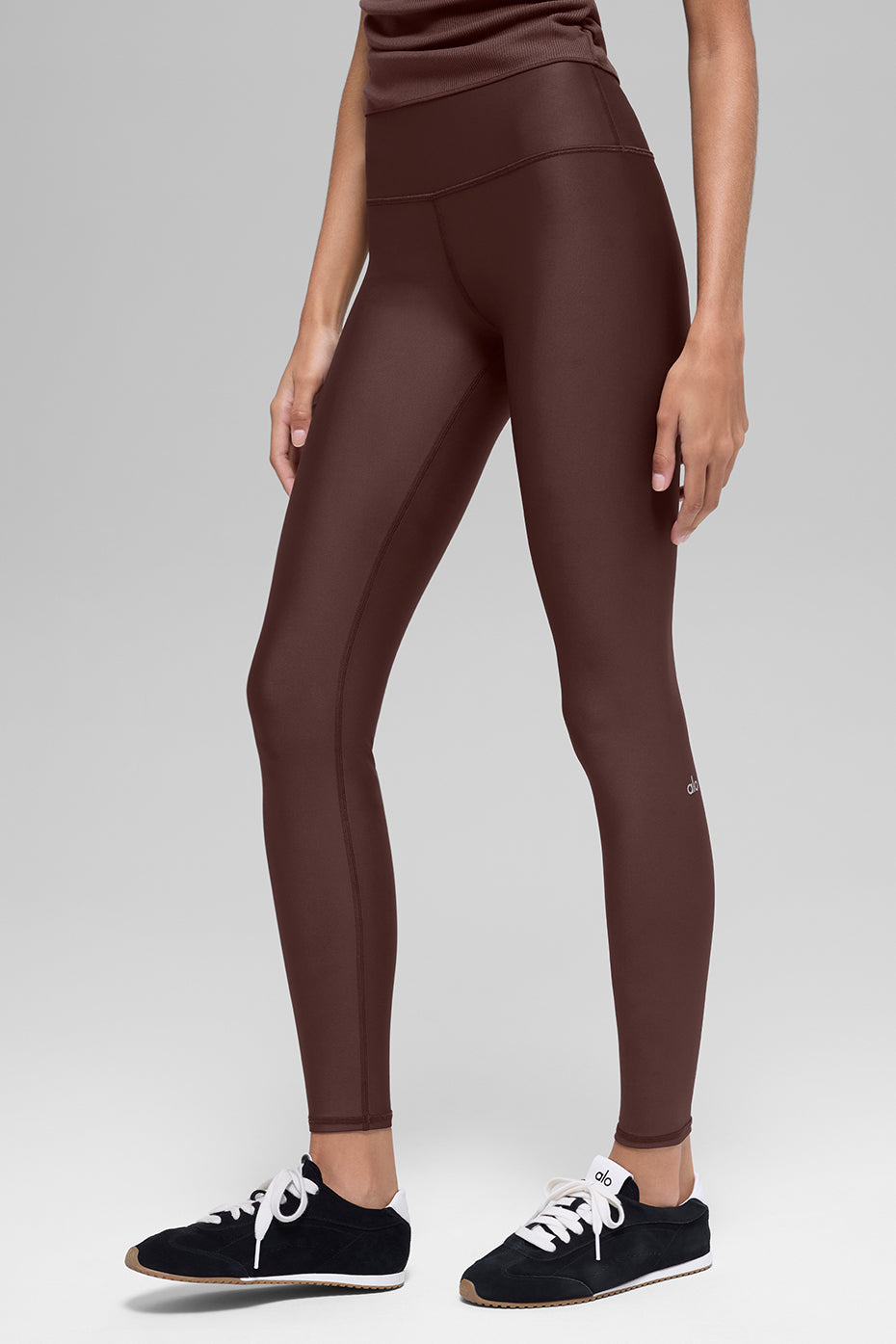 High-Waist Airlift Legging - Brownstone--0