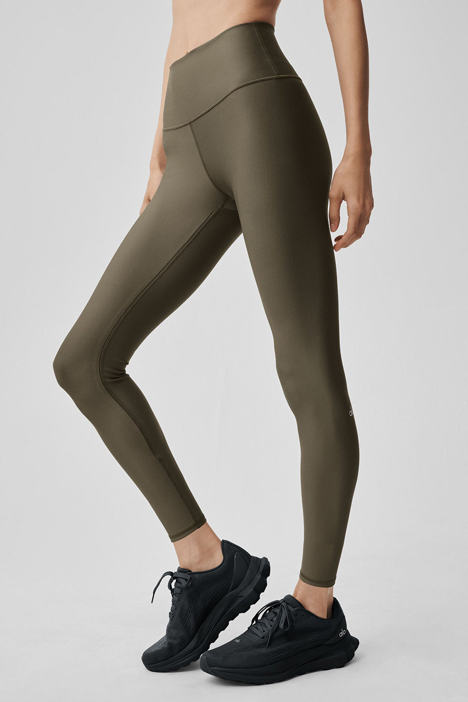 7/8 High-Waist Airlift Legging - Olive Tree--2