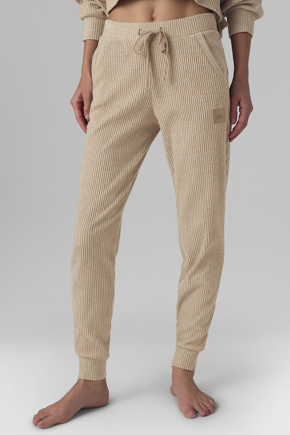Muse Sweatpant - Gravel Heather--2