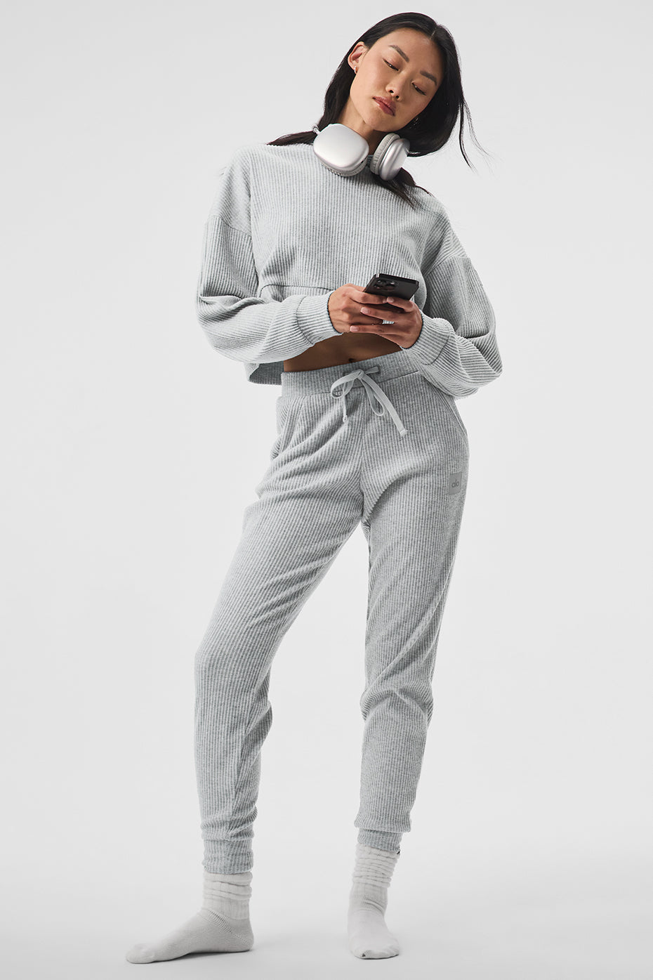 Muse Sweatpant - Athletic Heather Grey--4