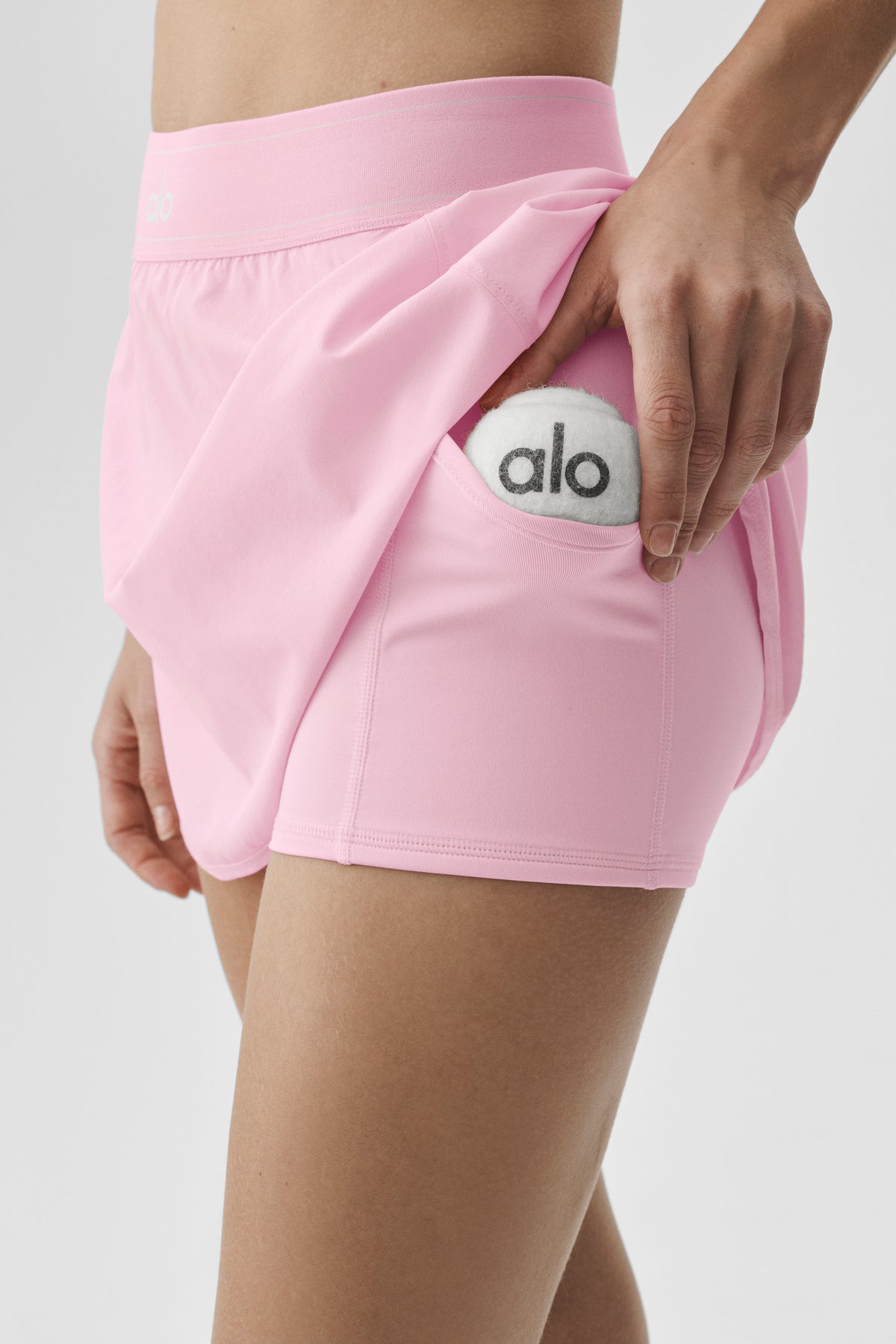 Match Point Tennis Skirt - Pink Marshmallow--1