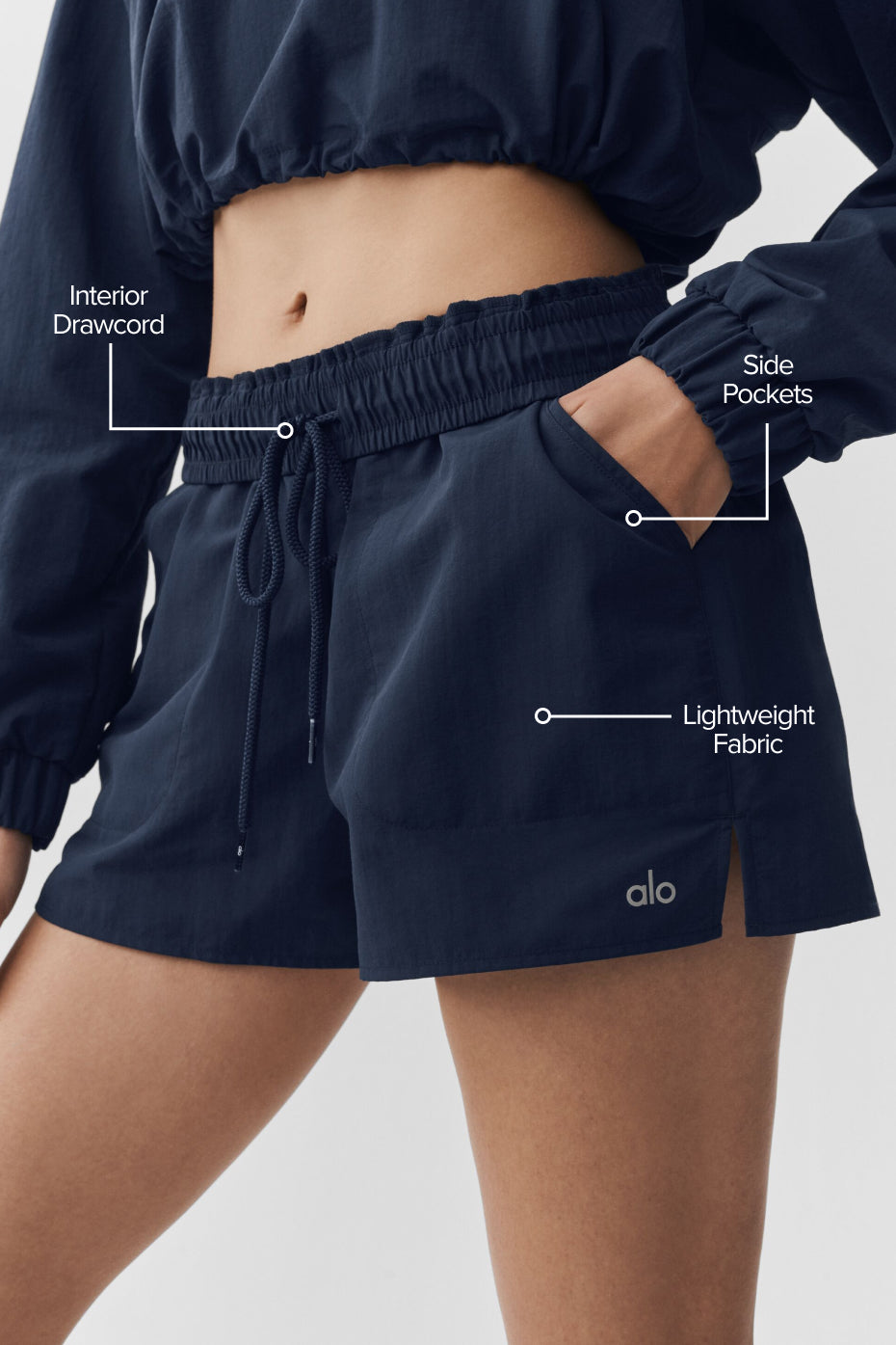 Alumni Short - Navy--1