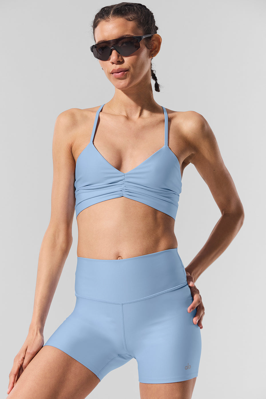 5" Airlift Energy Short - Seashell Blue--4