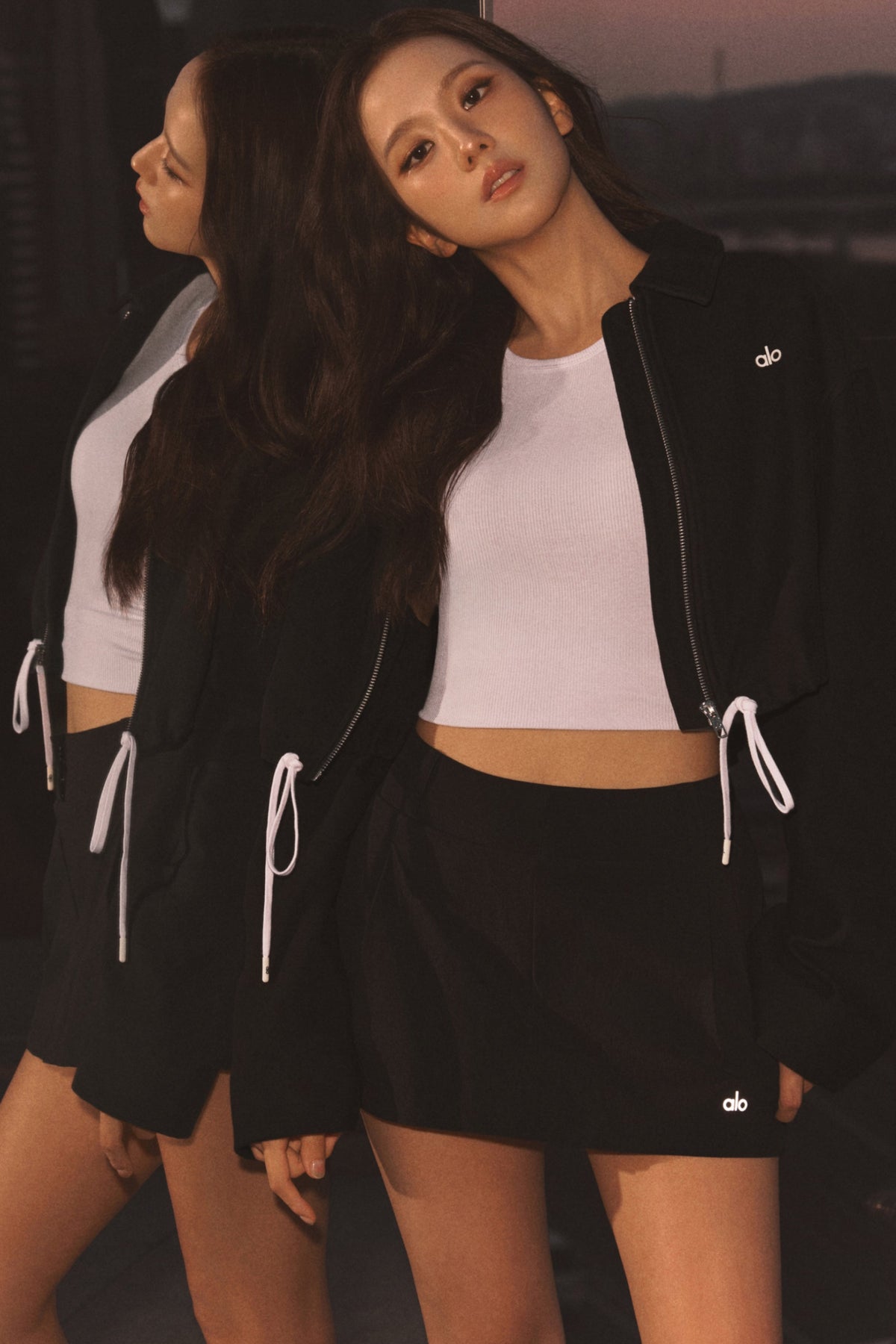 Fan Club Mini Skirt - Black--0