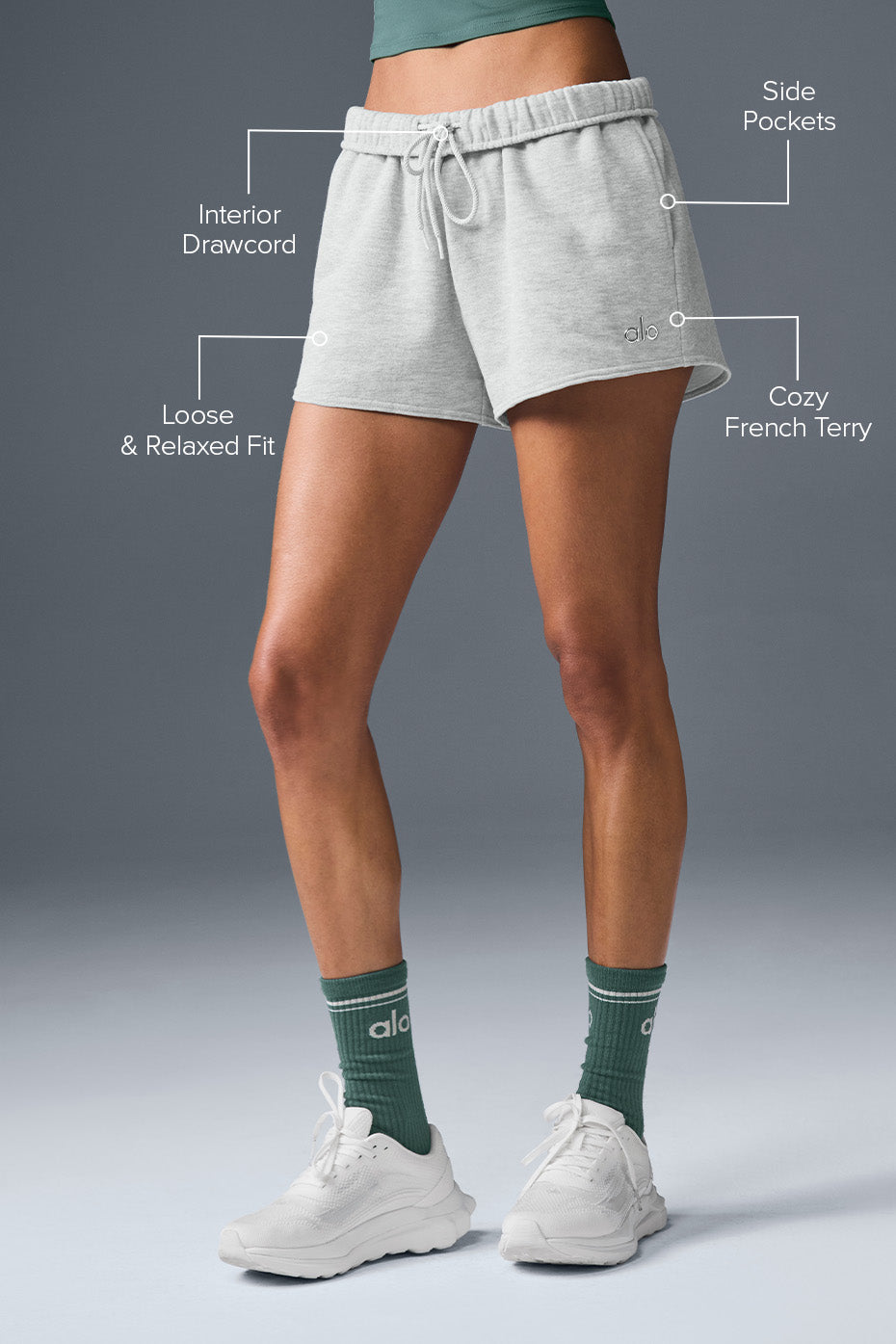 Accolade Short - Athletic Heather Grey--1
