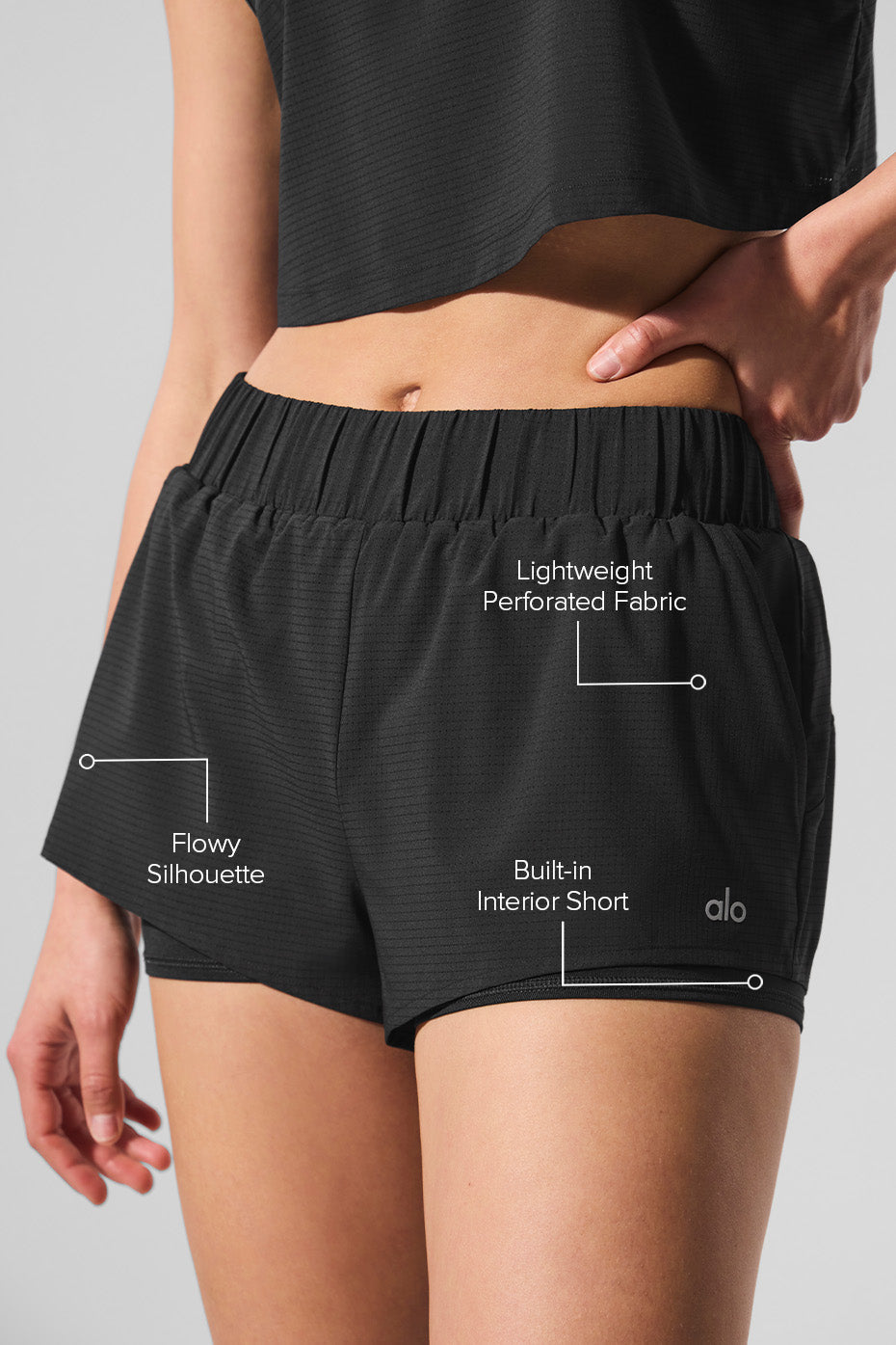 Sport Star Short - Black--1