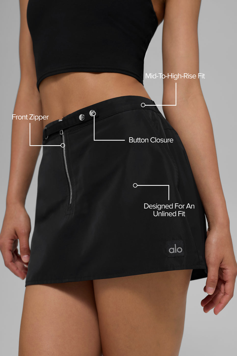 Work It Mini Skirt - Black--1