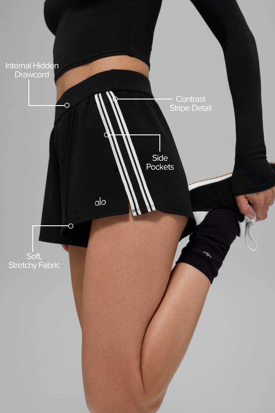Track Star Short - Black--1