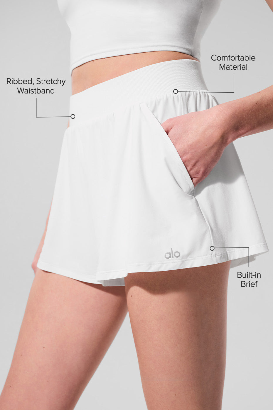 Breezy Short - White--1