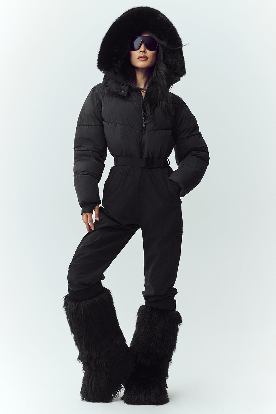 Polar Star Ski Suit - Black--5
