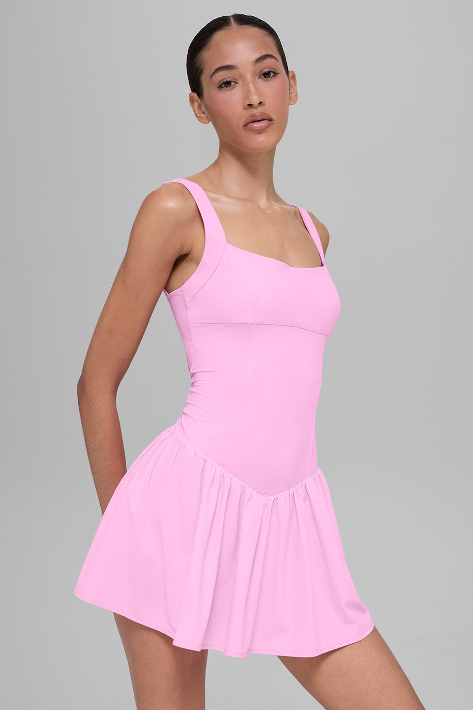 Alosoft Break Point Tennis Dress - Candy Heart Pink--2
