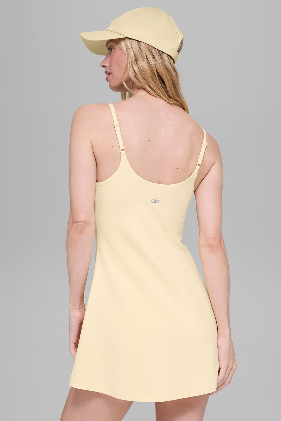 Alosoft Encore Tennis Dress - Candlelight Yellow--3