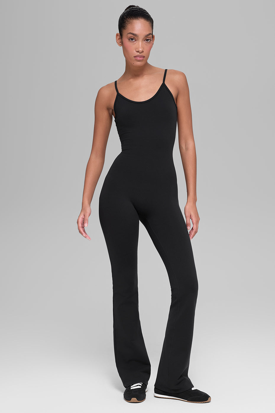 Airbrush Bootcut One And Done Onesie - Black--2
