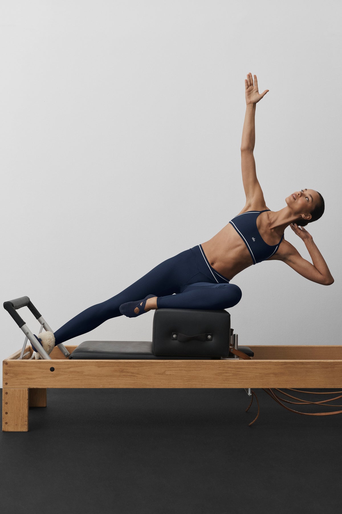 Airlift Trifecta Bra - Navy/White--4
