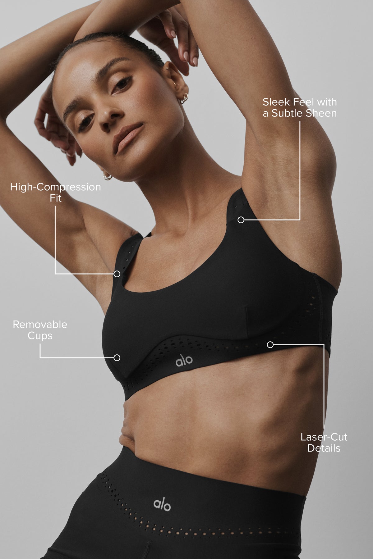 Airlift Superstar Bra - Black--1