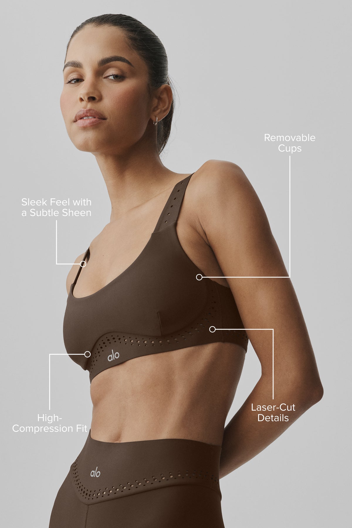 Airlift Superstar Bra - Espresso--1