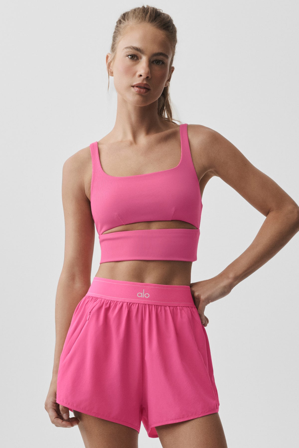 Slit Bra - Paradise Pink--2
