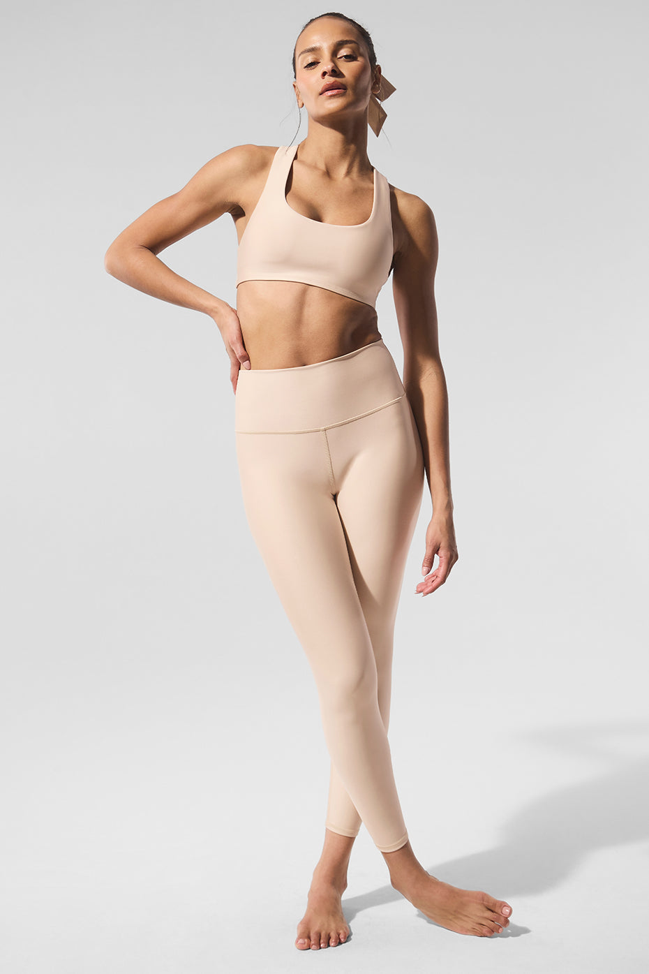 Airlift Advantage Racerback Bra - Macadamia--4