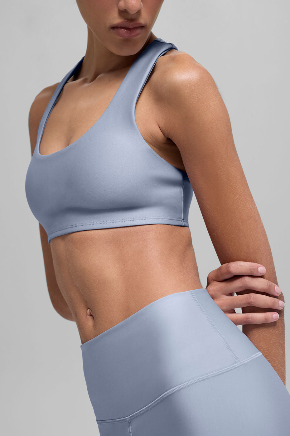Airlift Advantage Racerback Bra - Winter Frost--2