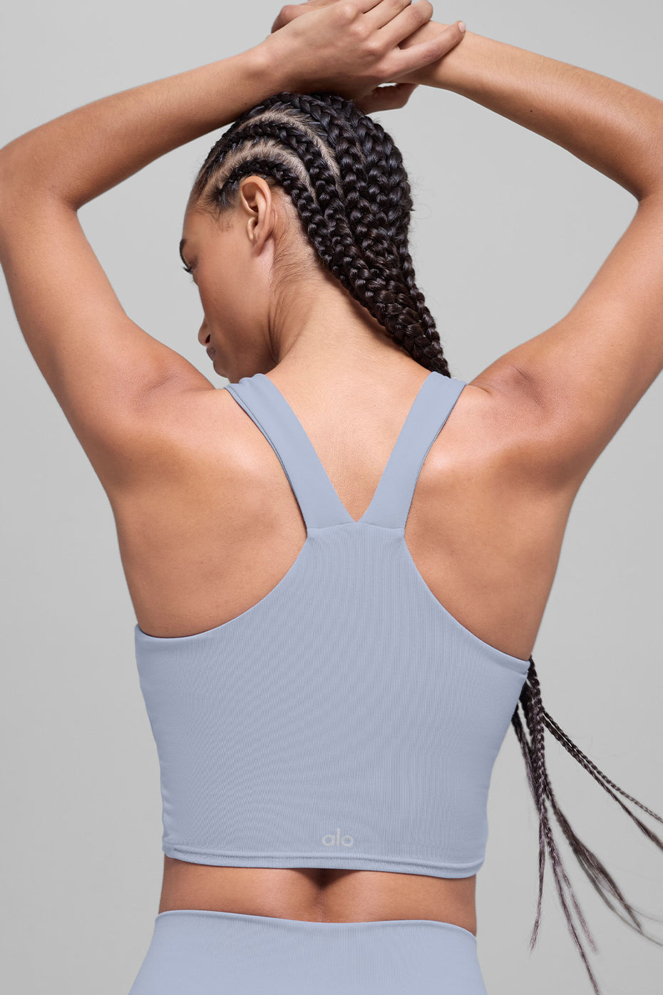 Airbrush Real Bra Tank - Winter Frost--1