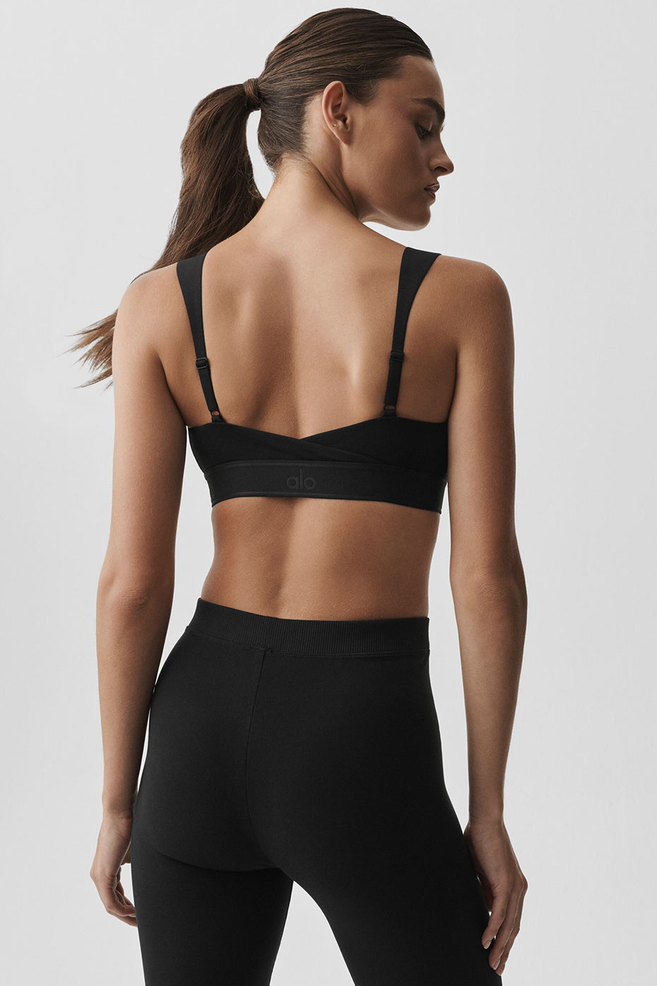 Alosoft Molded Showcase Bra - Black--1