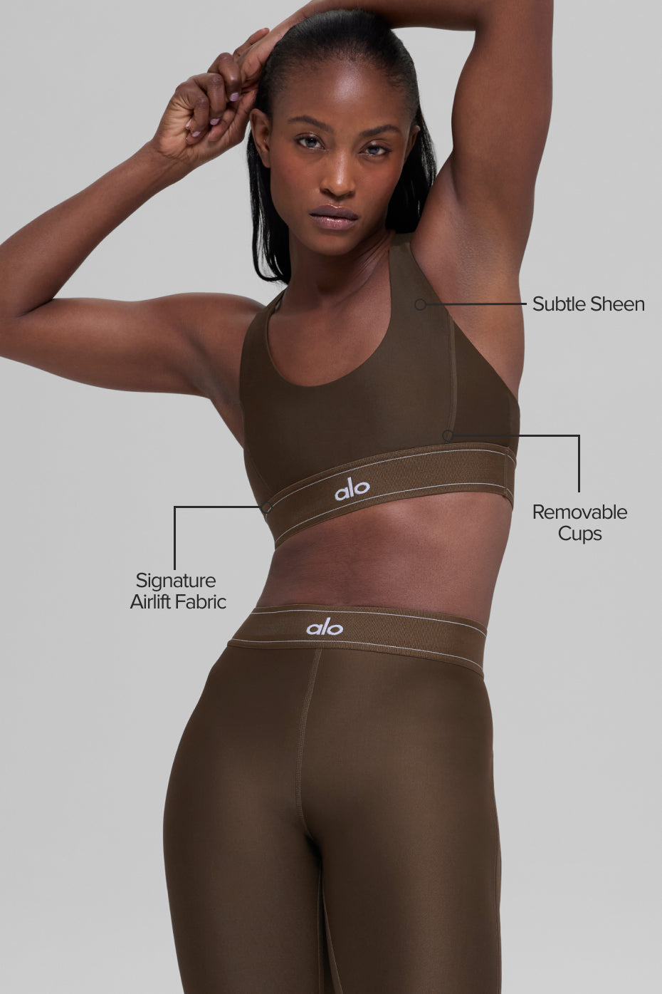 Airlift Suit Up Bra - Espresso--1
