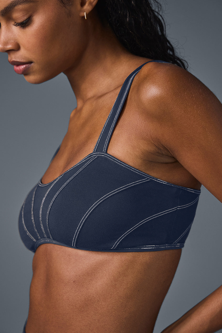 Alosoft Sunray Bra - Navy/Ivory--1