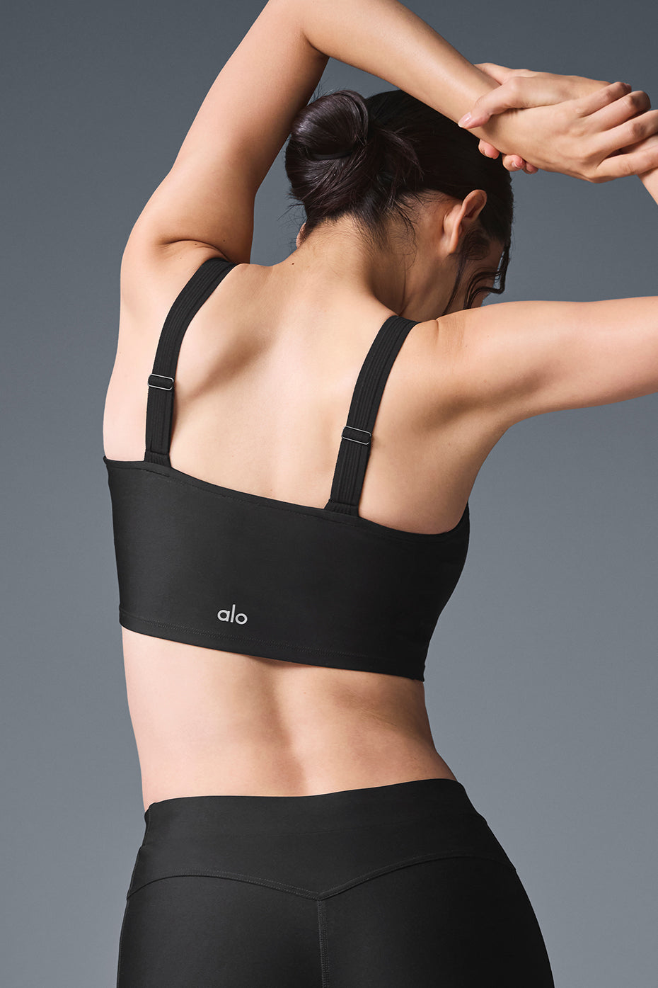 Airlift Turn It Up Bra Tank - Black--2