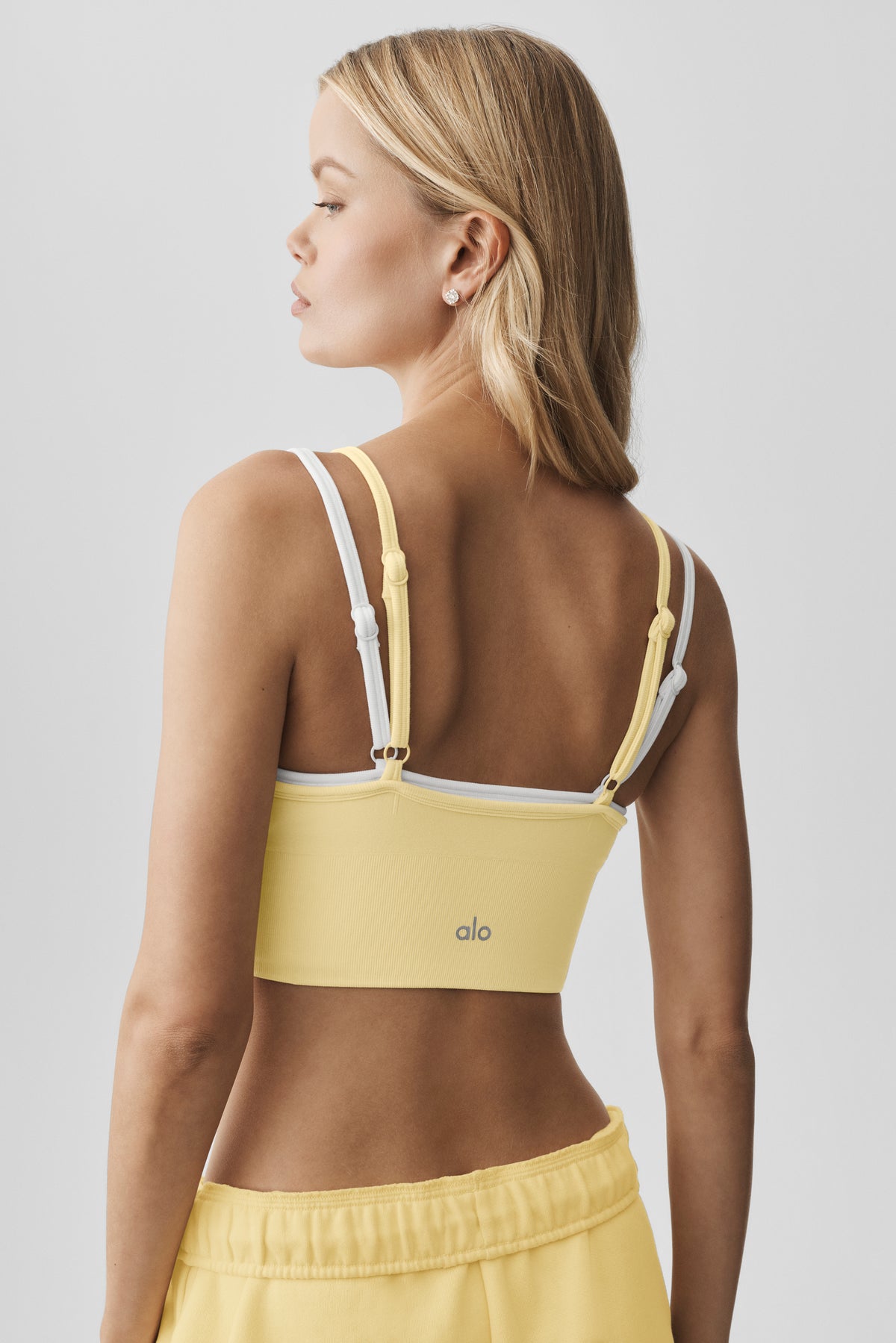 Seamless Modal Ribbed Delight Bralette - Warm Butter--1