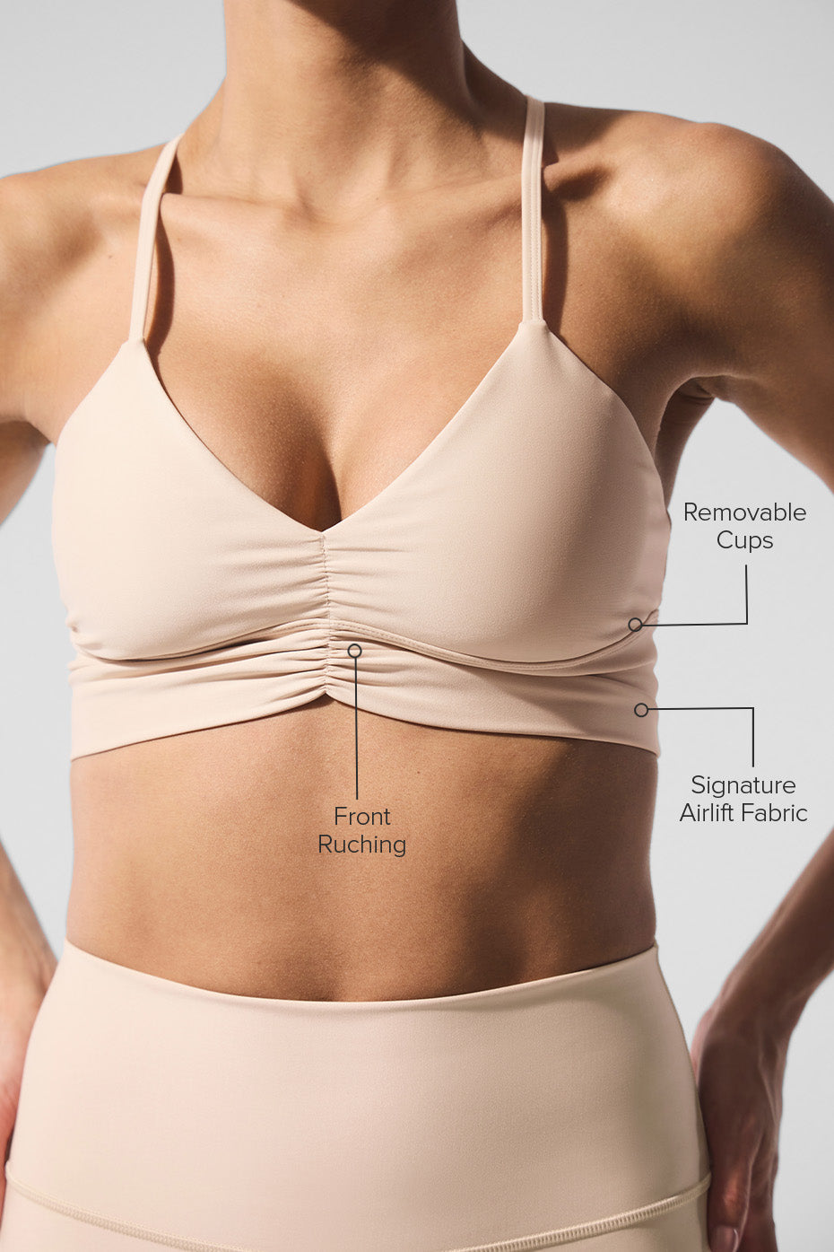 Airlift Divine Bra - Macadamia--1