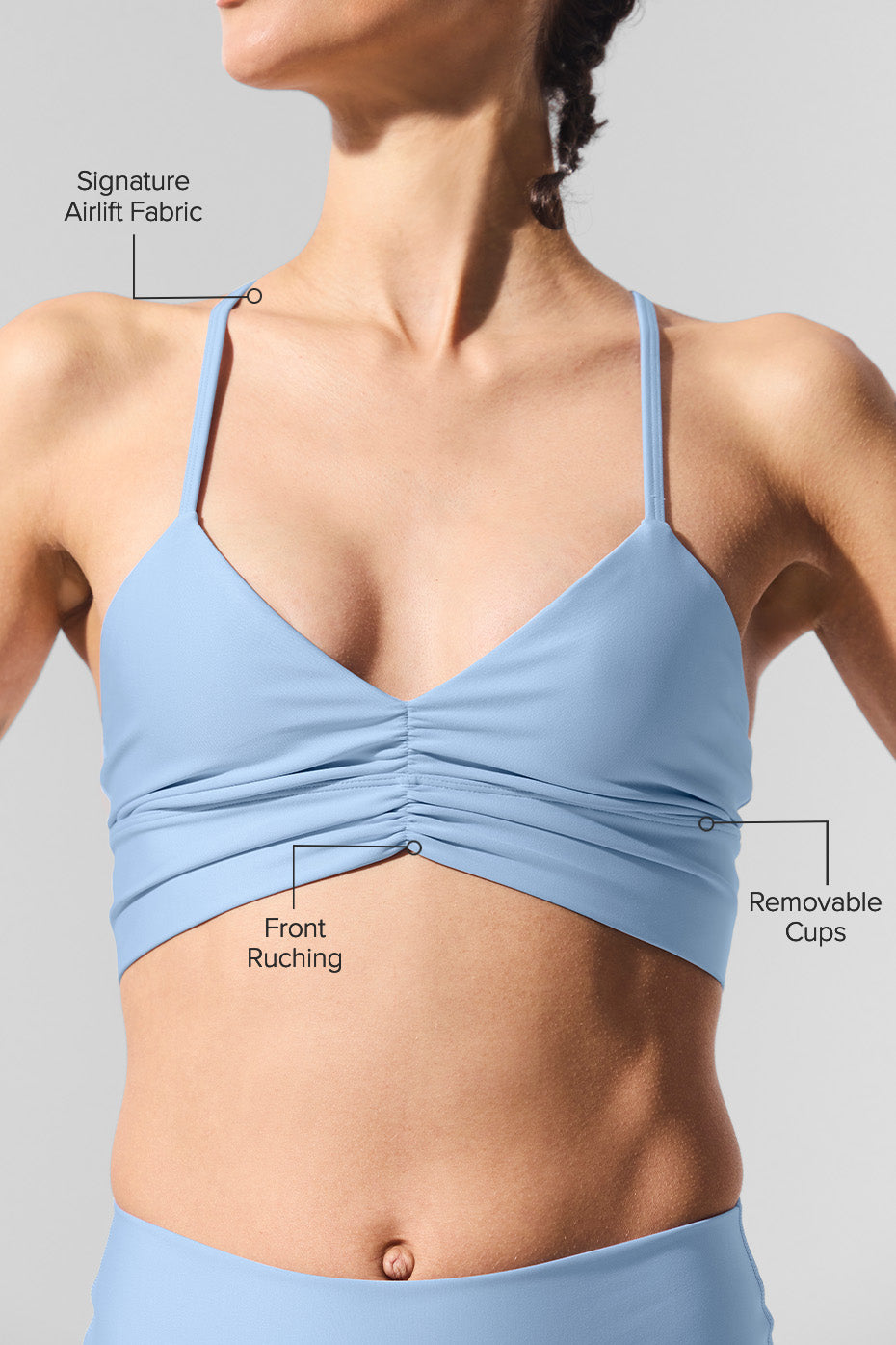 Airlift Divine Bra - Seashell Blue--1