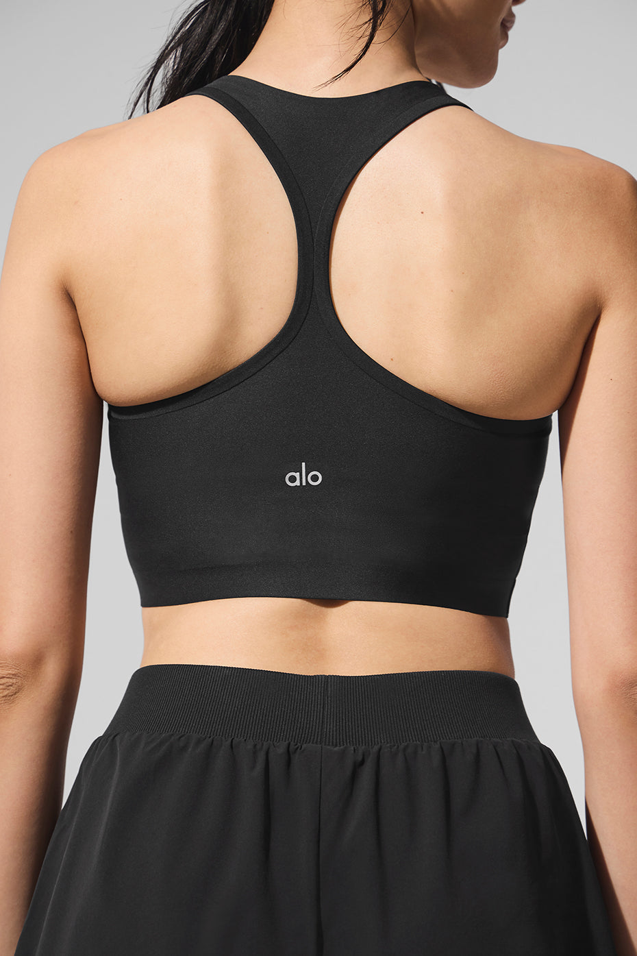 Airlift Super Sleek Bra Tank - Black--5