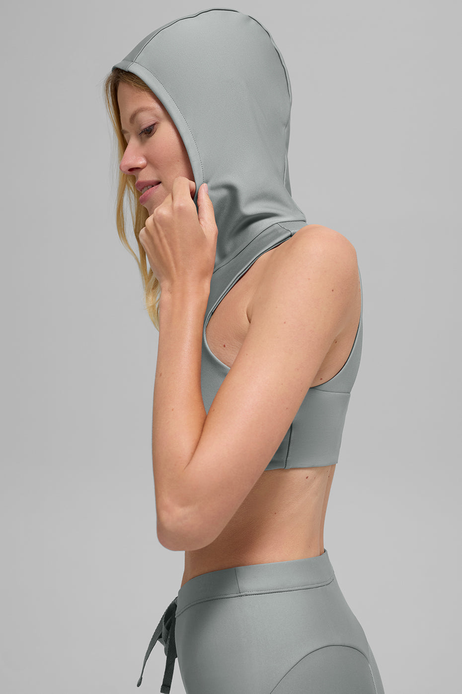 Airlift Light Speed Hooded Bra - Lunar Grey--3