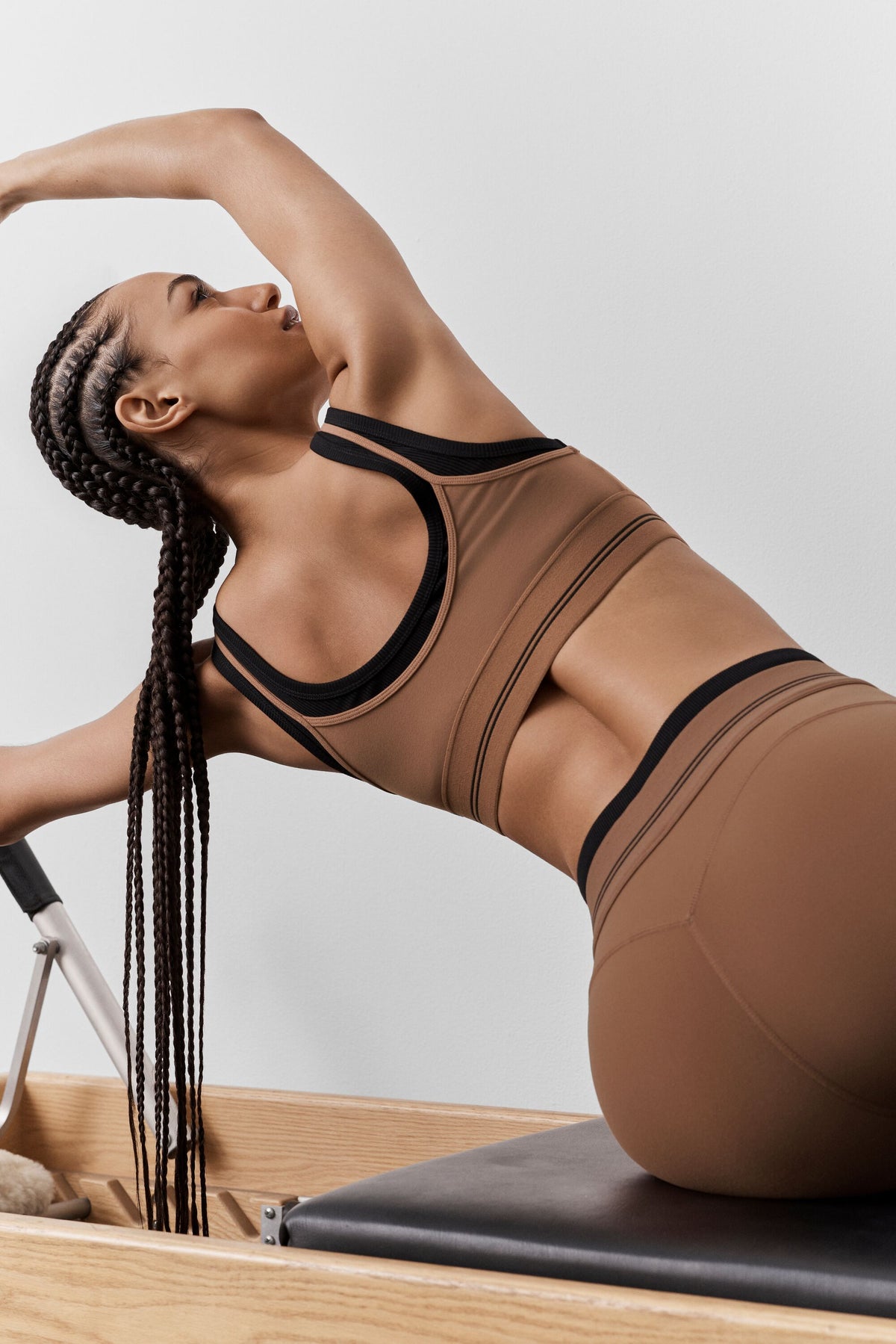 Airbrush Better Together Bra - Sun Kissed Brown/Black--1