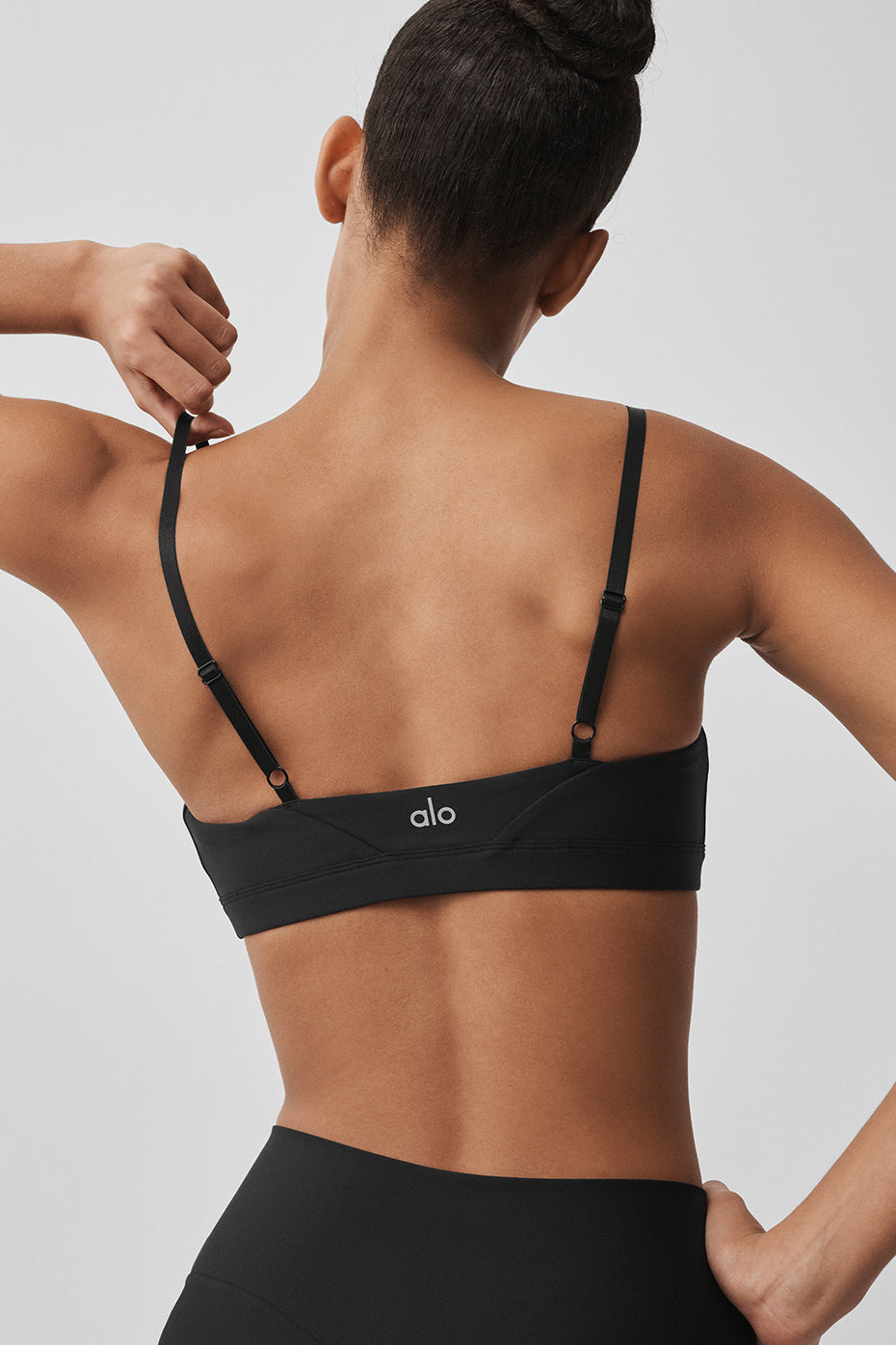 Airlift Fine Line Bra - Black--2