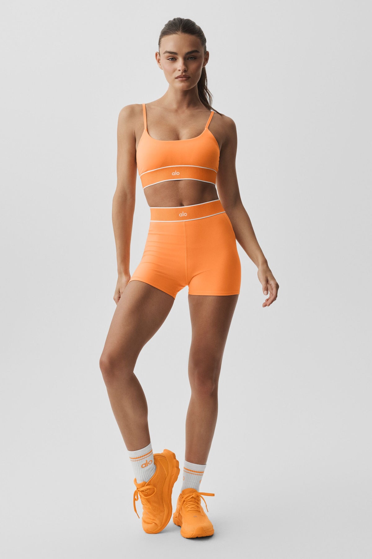 ALO Softsculpt Amp It Up Bra - Satsuma Breeze--4