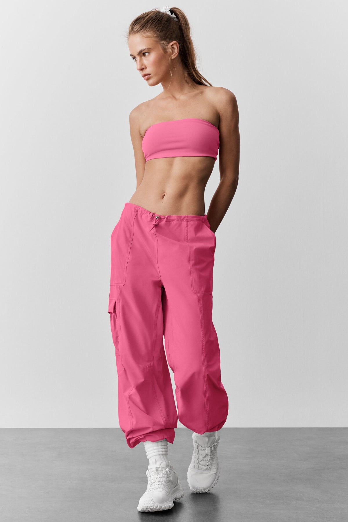 Airbrush Bandeau Bra - Paradise Pink--4