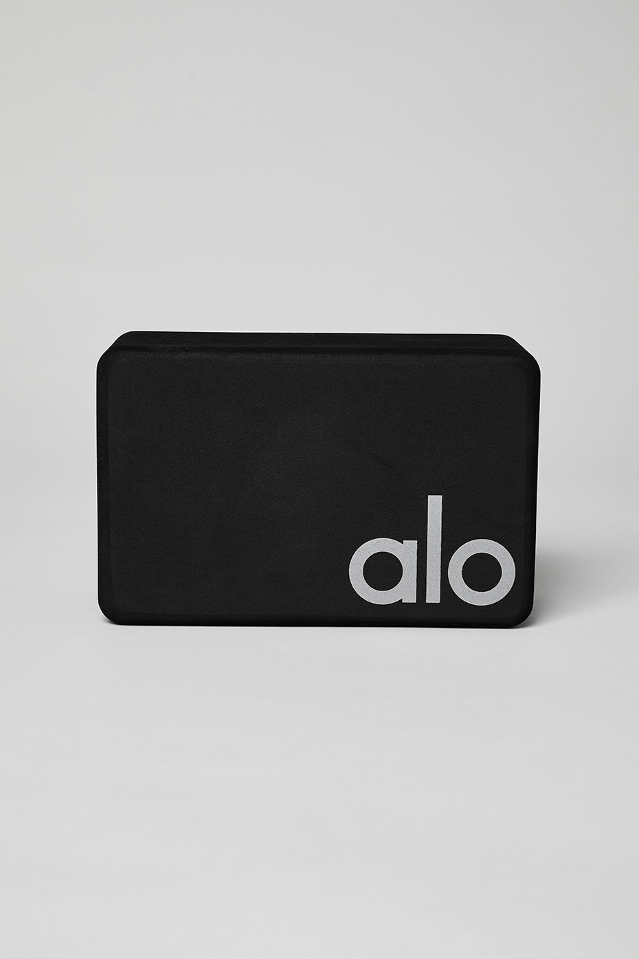 Uplifting Yoga Block - Black/Silver--0