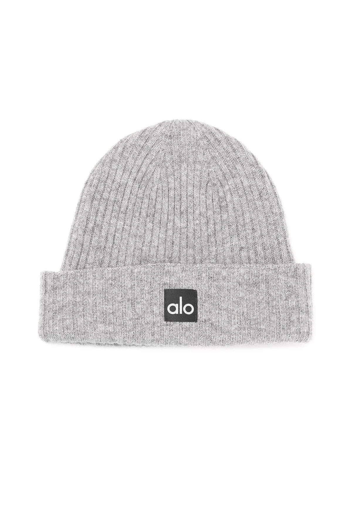Cashmere Beanie - Dove Grey Heather--1