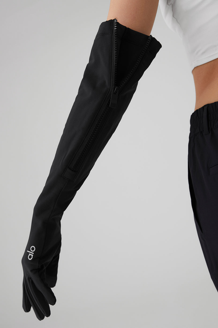 Sleek City Gloves - Black--1