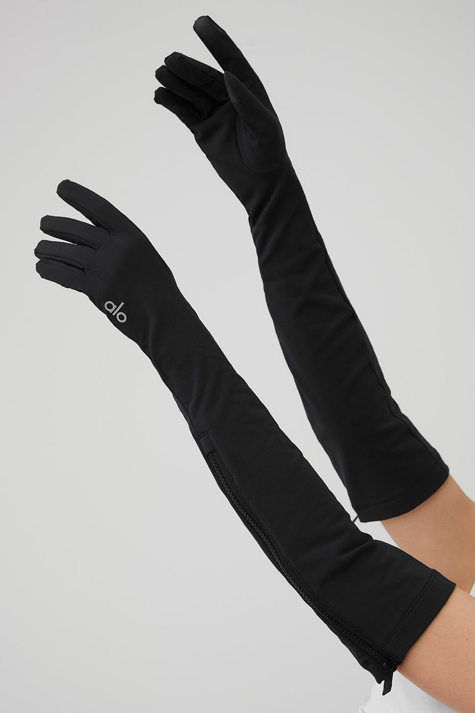 Sleek City Gloves - Black--2