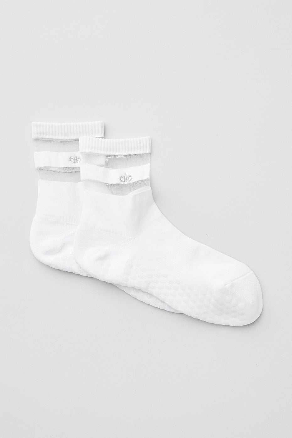 Women's Pulse Grip Sock - White--0